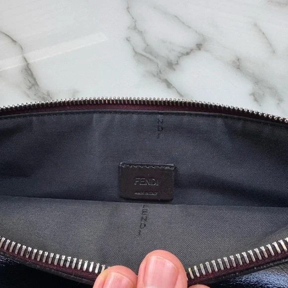 FENDI monster leather pouch - Picture 6 of 9